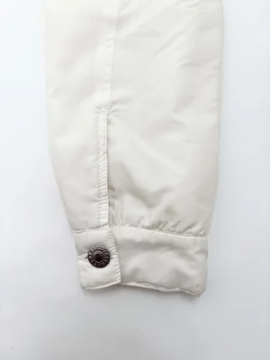 Helmut Lang 1997 ivory padded jacket — JAMES VELORIA